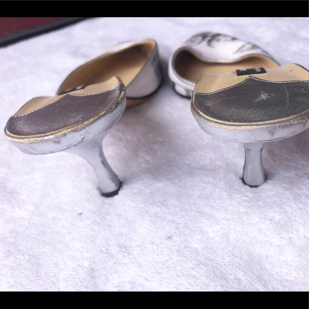 Jimmy Choo for Anya Hindmarch Size 7 Kitten Heel - Picture 4 of 6